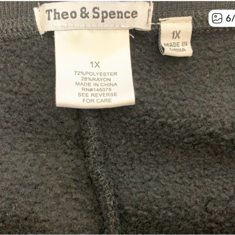 Theo & Spence Women’s Joggers Sz 1X - Picture 6 of 6